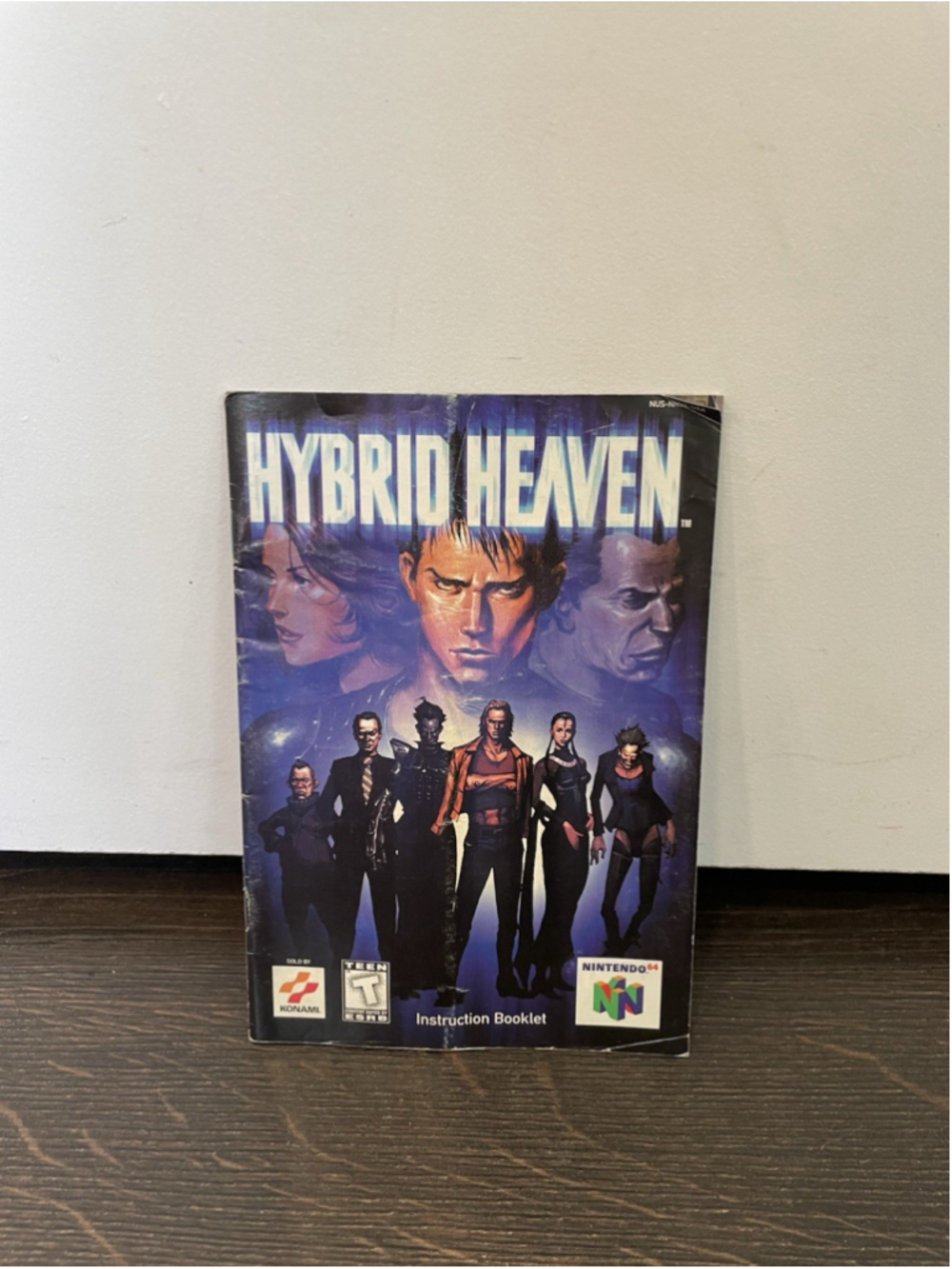 Hybrid Heaven Instruction Manual Booklet Only Nintendo 64 N64 Authentic